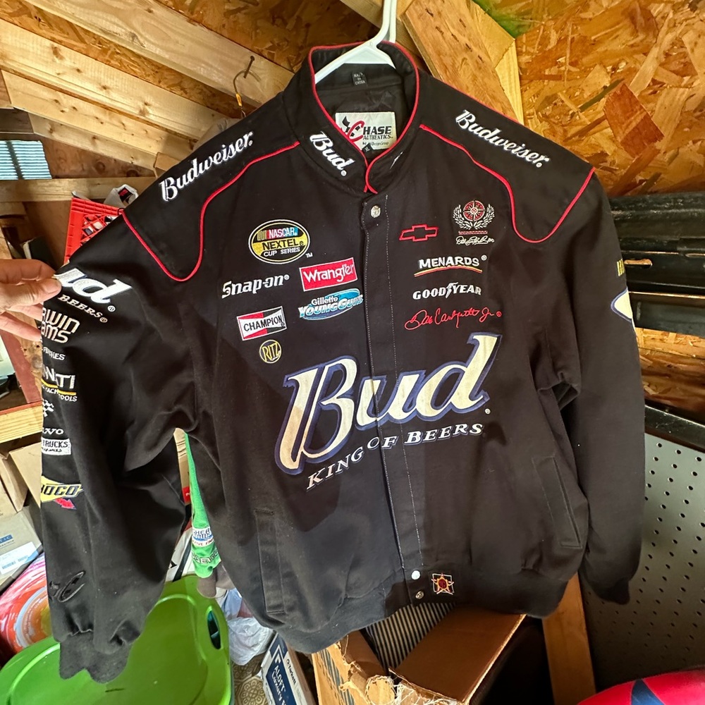 Vintage varsity Budweiser jacket